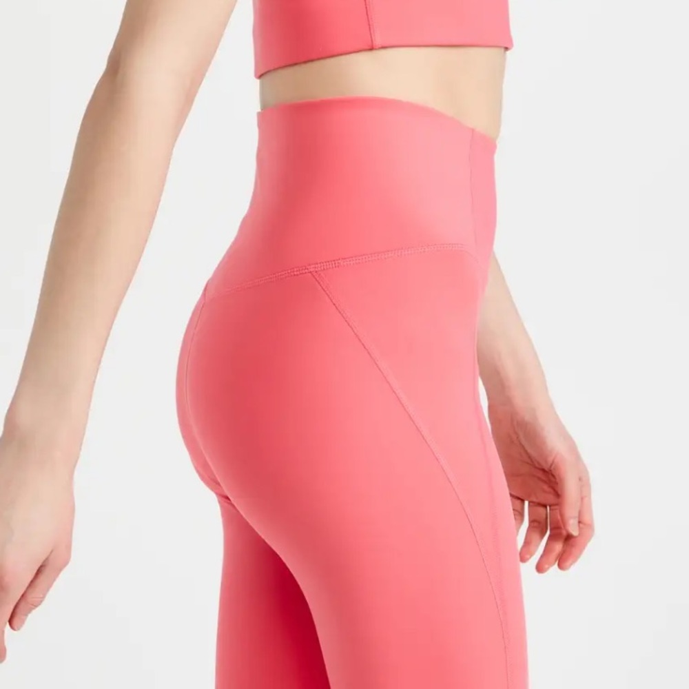 Girlfriend collective pink leggings XS full length high waist